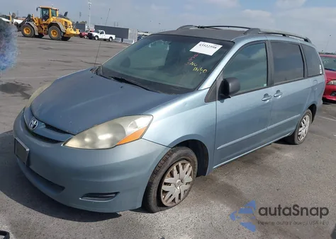 2006 Toyota Sienna Le из США, поврежденный, VIN 5TDZA23C26S420161